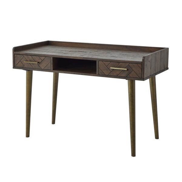Havana Gold 2 Drawer Desk - Image 3