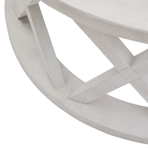 Stamford Plank Collection Round Coffee Table - Image 4