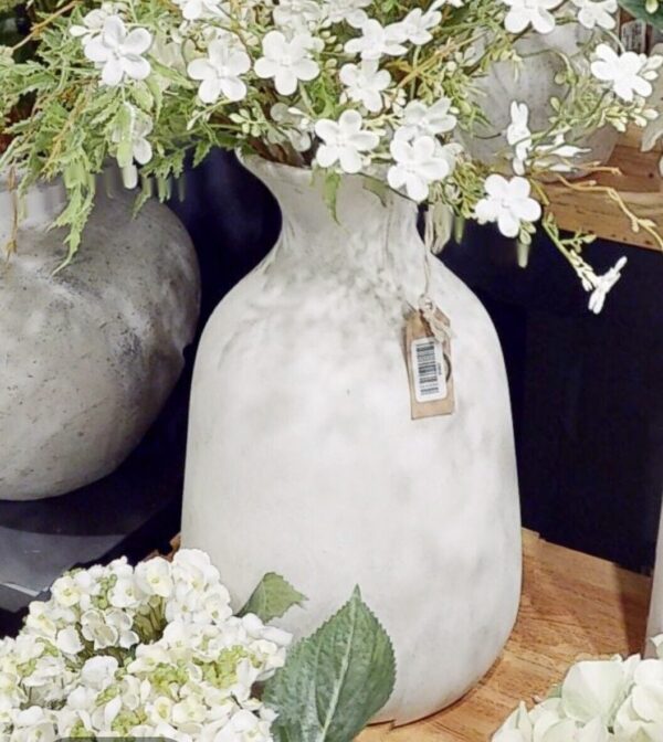 Darcy Ellipse Stone Vase