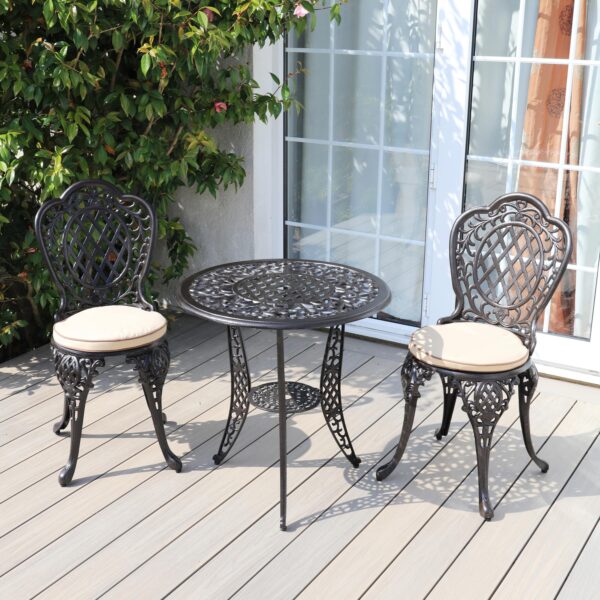 BALLYGOWAN BISTRO SET (H'BRONZE/CREAM)